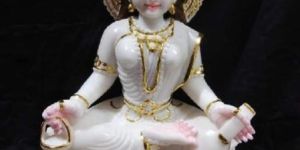 Marble Gayatri Mata Statue