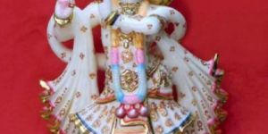 Marble Krishna Statue