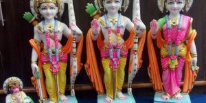 Marble RAM Darbar Statue