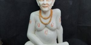 Marble Swami Samarth Statue