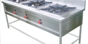 Commercial Triple Burner Gas Stove