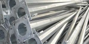 Galvanized Octagonal Light Pole