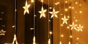 LED Star Curtain Light
