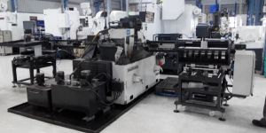 Autoloader & Unloader for Centerless Grinder / polishing for Thru Feed Operation