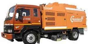 Diesel Truck Mounted Road Sweeper