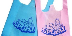 Printed Non Woven W Cut Bags