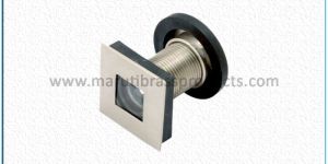 Brass Square Door Eye