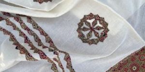 Ajrakh Patchwork Kurta Dupatta Set