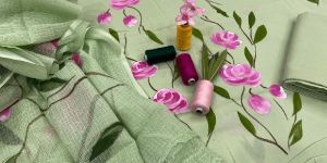 Hand Painted Cotton Suits