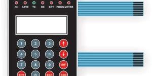 Energy Management System Membrane Keypad