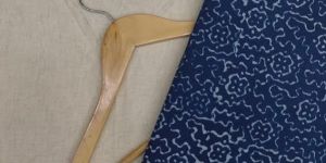 BFTDBU19 Geometrical Handcrafted Dabu Fabric