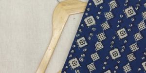 BFTDBU2 Geometrical Handcrafted Dabu Fabric