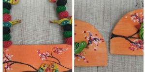 Bird Terracotta Earrings