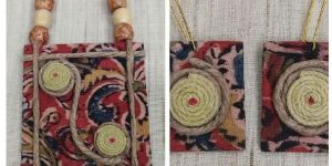 Kalamkari Jute Jewellery
