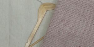 BFTBOK20 Striped Natural Dyed Handwoven Handspun Organic Khadi Fabric