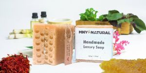 Honey Comb Luxury Soap with Oatmeal & Kesar