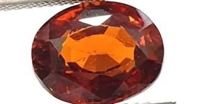 Natural unheated untreated ceylon hessonite garnet gomedh certified 4.55 ct