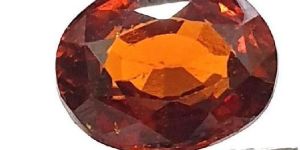 Natural unheated untreated ceylon hessonite garnet stone certified 4.60 ct