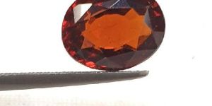 Natural unheated untreated ceylon hessonite garnet stone certified 4.63 ct