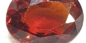 Natural unheated untreated ceylon hessonite garnet stone certified 4.70 ct