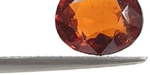 Natural unheated untreated ceylon hessonite garnet certified 4.90 ct