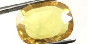 Premium quality 5.60ct 6.25 ratti Natural Yellow Sapphire Pukhraj Gemstone