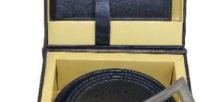 Wallet and Belt Set