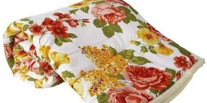 Floral Print Double Bed Quilt