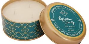 Reflection and Clarity Scented Travel Tin Candle