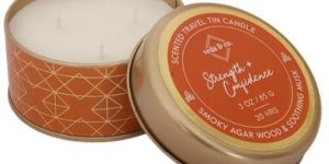 Strength and Confidence Scented Travel Tin Candle