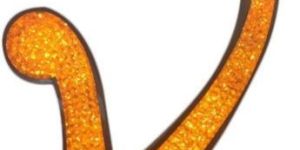 English Crystal LED Letter