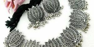 Oxidized Necklace Set