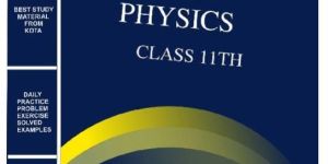 Class 11 IIT JEE Physics Book