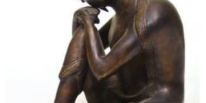 God Resting Bronze Buddha Statue