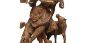 Modern Bronze Krishna Statue