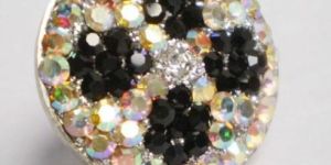 Rhinestone Finger Ring