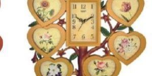 Photo Frame Wall Clock