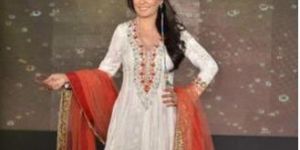 Georgette Anarkali Kurti