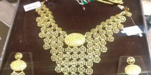 Gold Necklace Set
