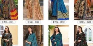 Pashmina Silk Saree with Shawl