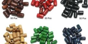 Colored Wooden Beads