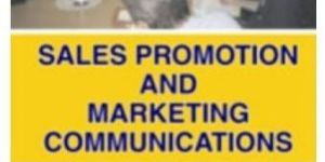 Sales Promotion And Marketing Communication Book