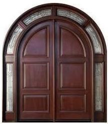 Arch Wooden Door