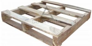 30 X 30 Single Faced 2 Way Wooden Pallet