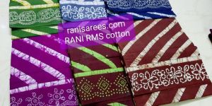 Rani Rms Cross Batik Saree