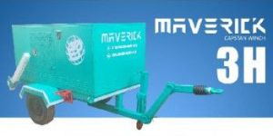 3 TON CABLE PULLING CAPSTAN WINCH MACHINE - MAVERICK 3H
