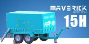 Cable Pulling Capstan Winch Machine : MAVERICK 15H