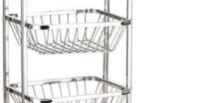 Stainless Steel Fruit Vegetable Trolley