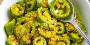 Chopped Green Chilli Pickle