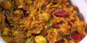 Extra Spicy Chickpea and Mango Pickle